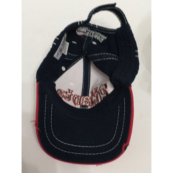 Atlanta Motor Speedway Americana Distressed Adjustable Racing Baseball Cap - Picture 5 of 6